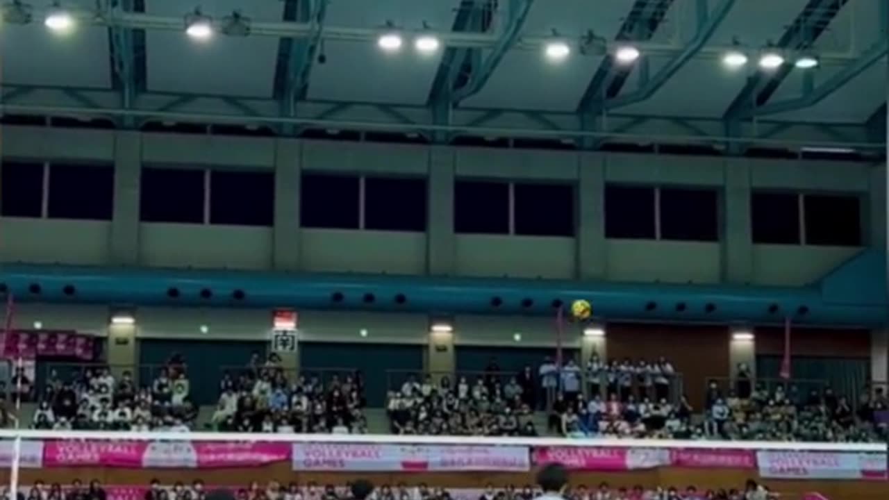 Viral video volleyball match