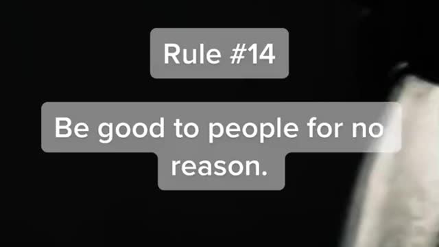 Rule #14