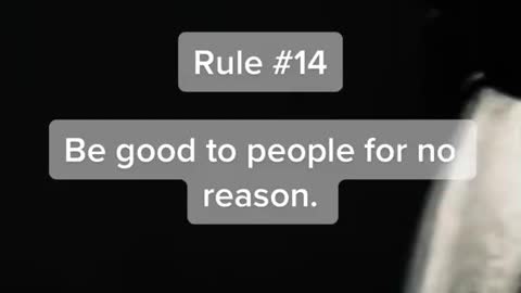 Rule #14