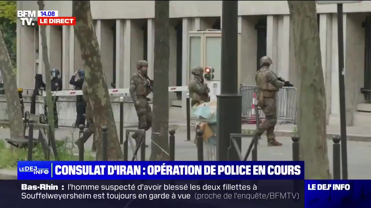 Paris, hyri në konsullatën iraniane dhe kërcënoi se do shpërthente veten me eksploziv