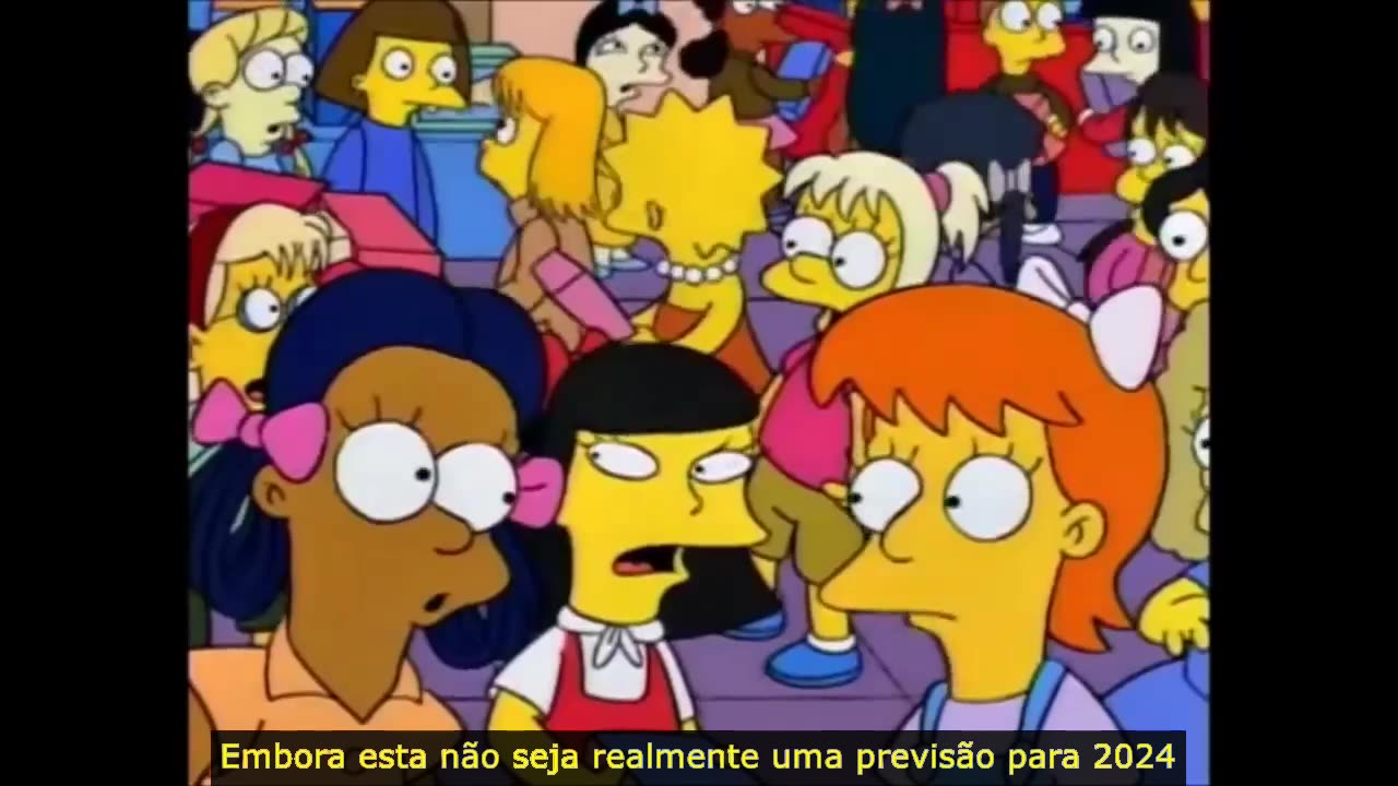 Simpsons, previsões para 2024.