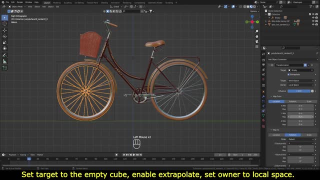 Blender Tutorial: Rotate wheels based on their location Blender