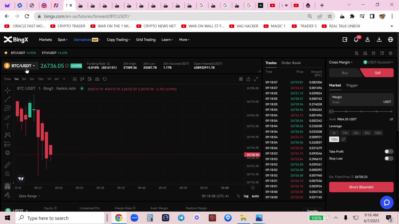 War on the One Minute Chart_ Trading Bitcoin and Stocks with High Leverage 🤑