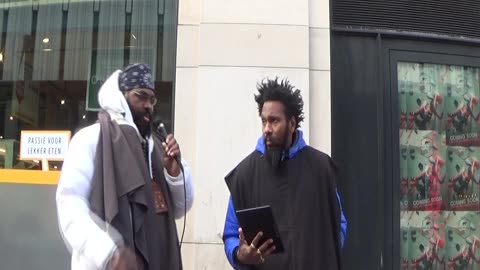 Hebrew Israelites Camp Street Teaching 18-2-2023 The Hague (Netherlands)