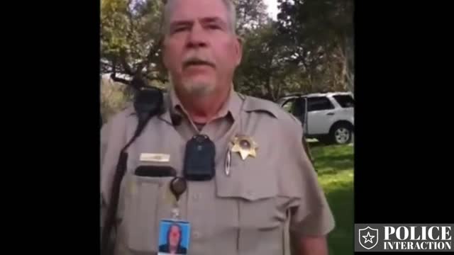 COP TRIES TO ID THE WRONG GUY