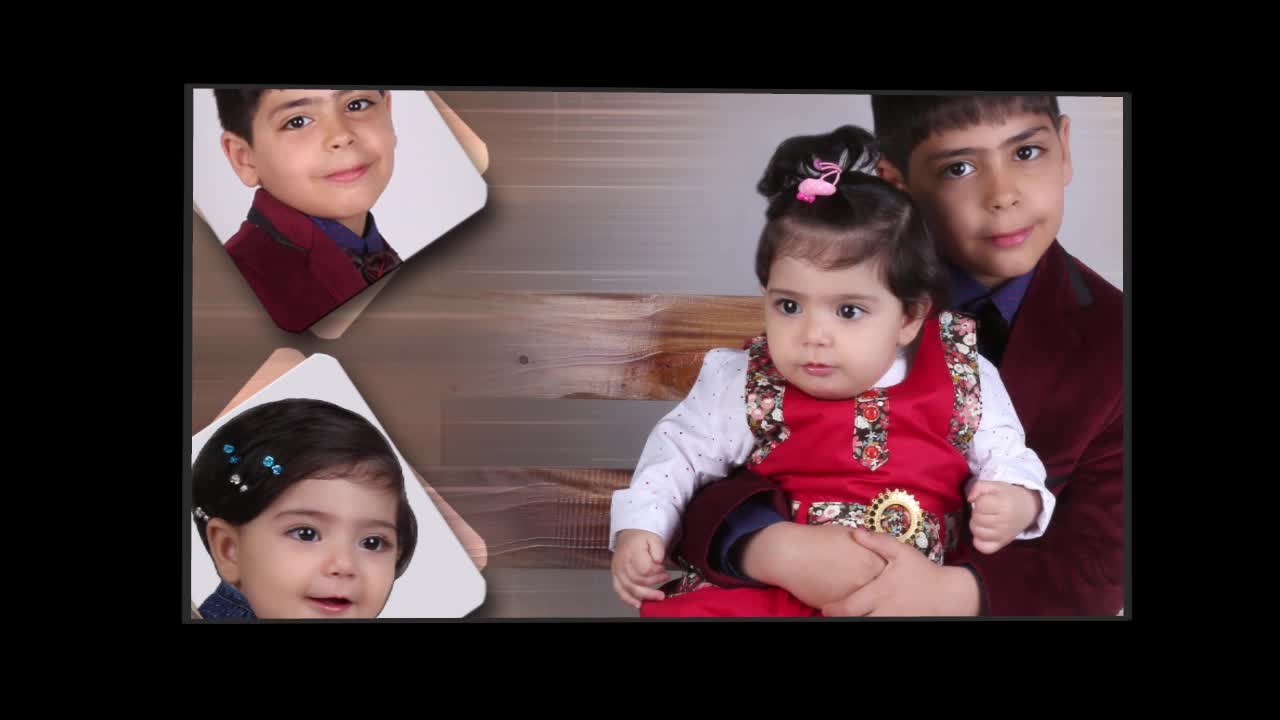 Photos of Iranian siblings