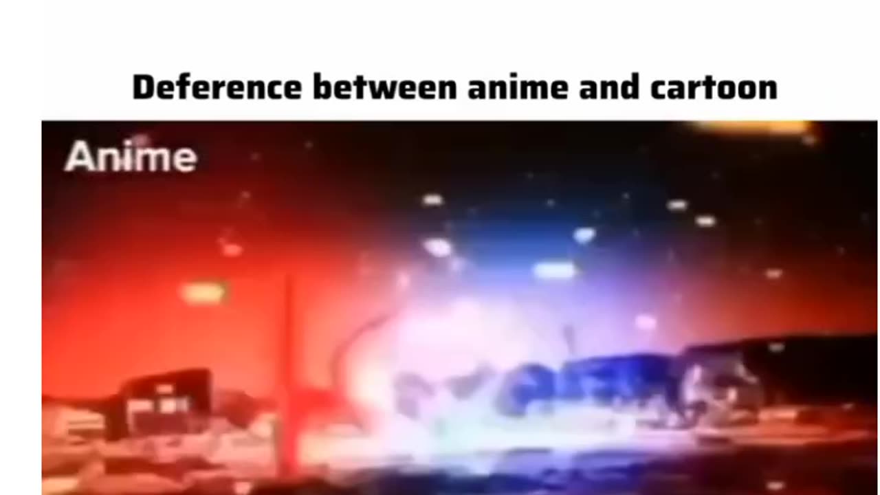 Difference between anime and cartoons