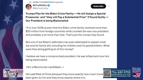 Diane’s Playlist - From Deep State to Bank Jobs for Personal Gain