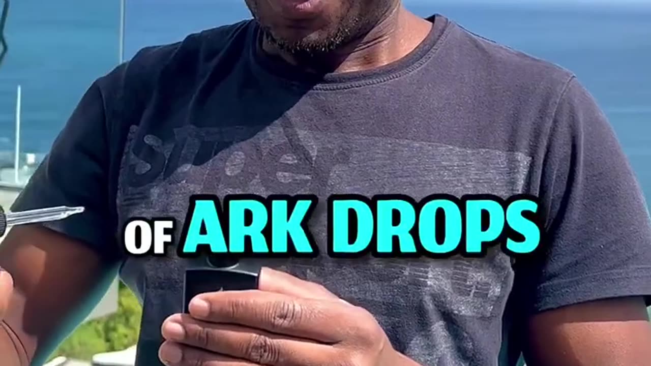 📹 TRYING ARK DROPS 💦 The Natural Game Changer