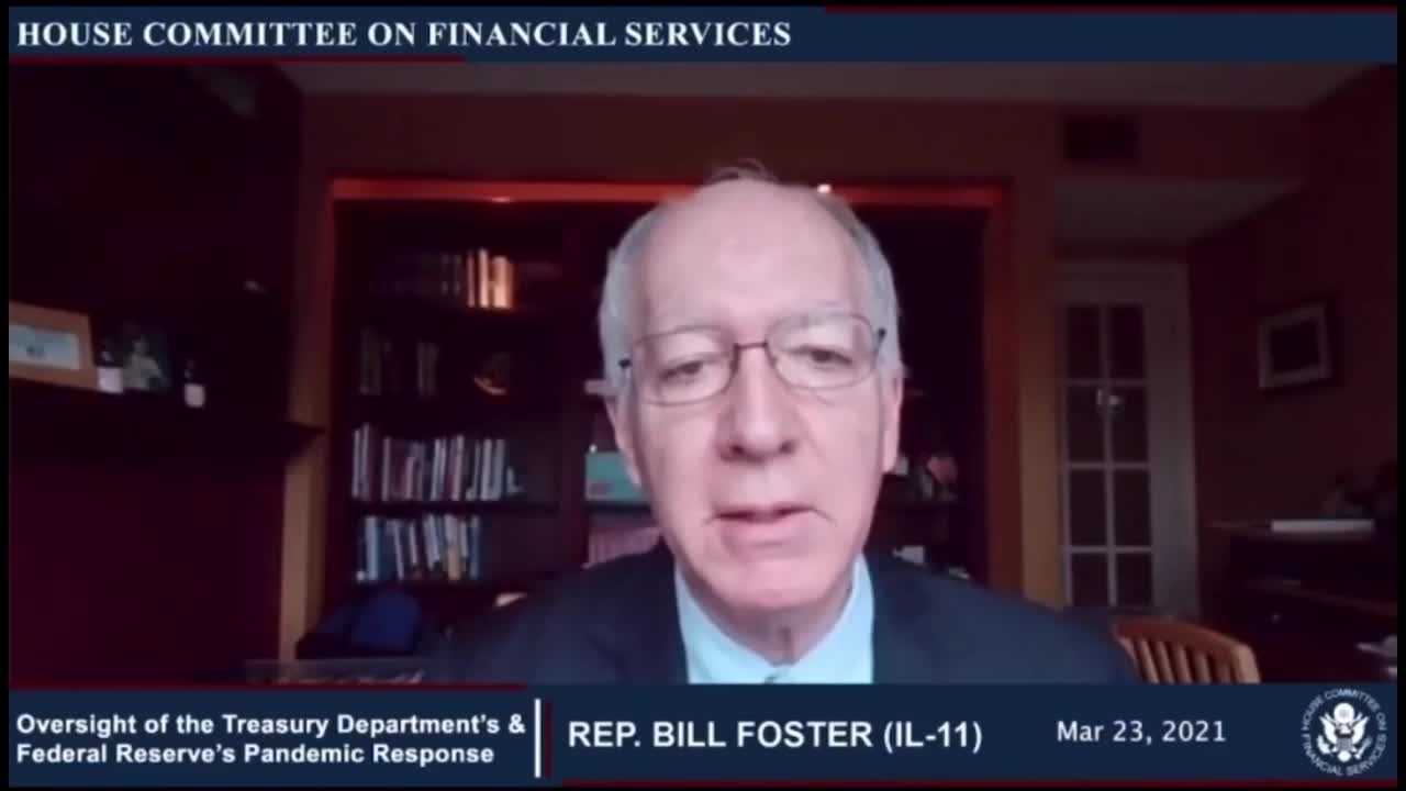 Democrat Rep. Bill Foster wants citizens to have digital ID for “vaccine certificates—you name it.”