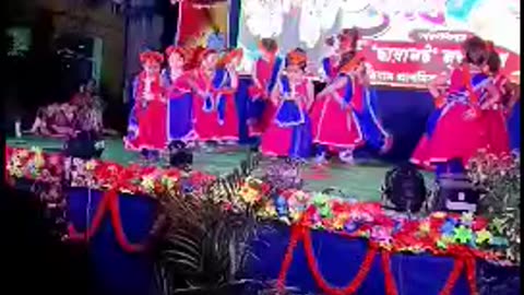 Dance compitision in Shyampur collage