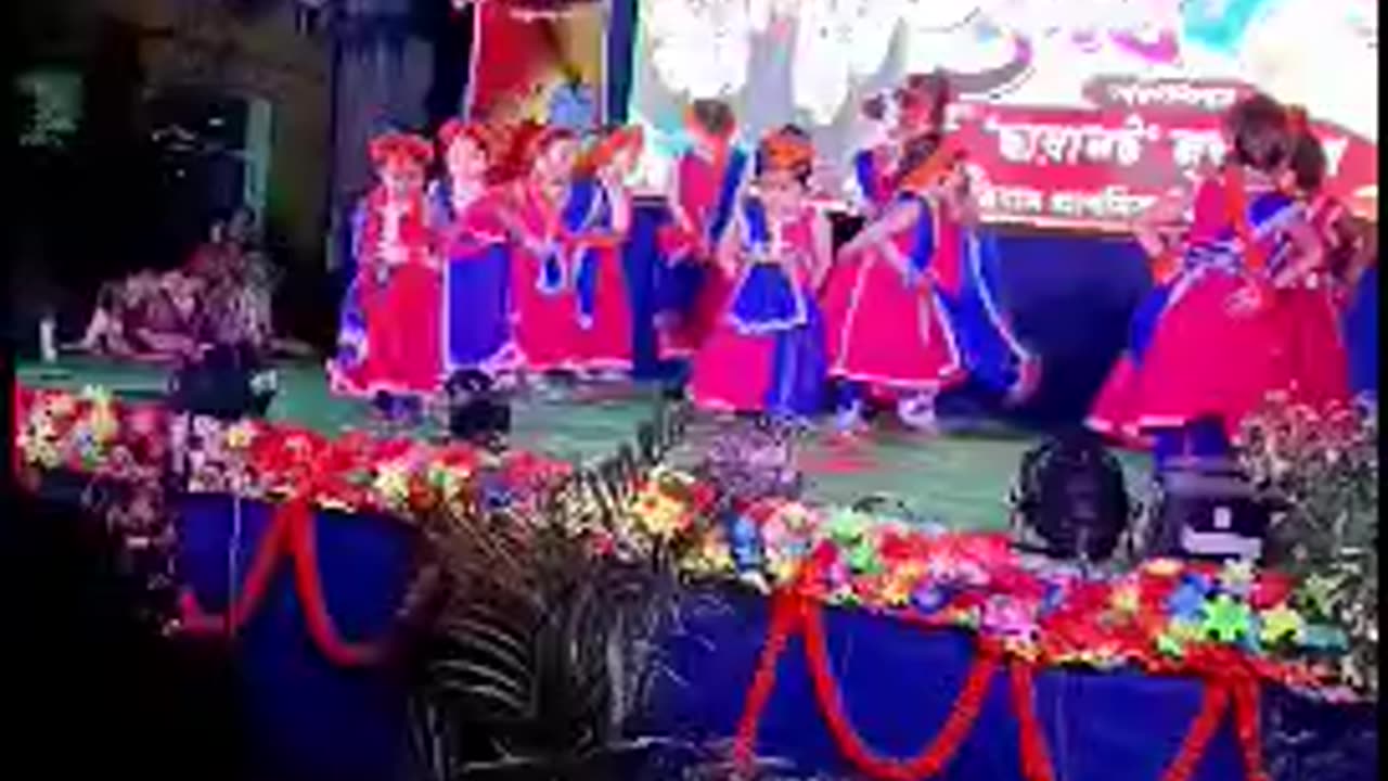 Dance compitision in Shyampur collage