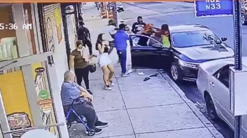 59 year old man dies after an altercation between two women in Queens.. watch till end.