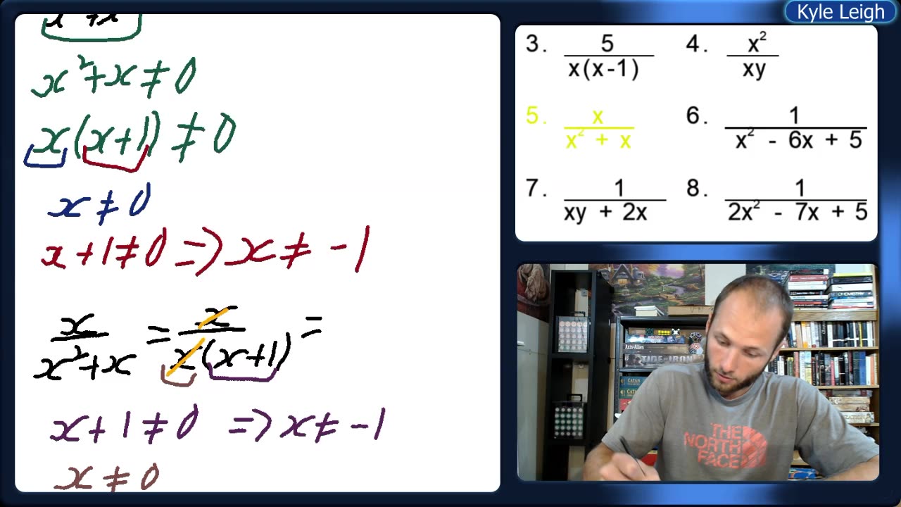 Finding the NPV's of a rational expression