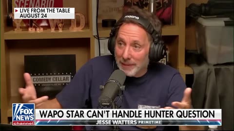 WAPO REPORTER CAN’T HANDLE HUNTER QUESTION