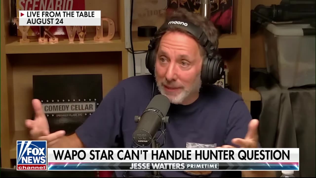 WAPO REPORTER CAN’T HANDLE HUNTER QUESTION