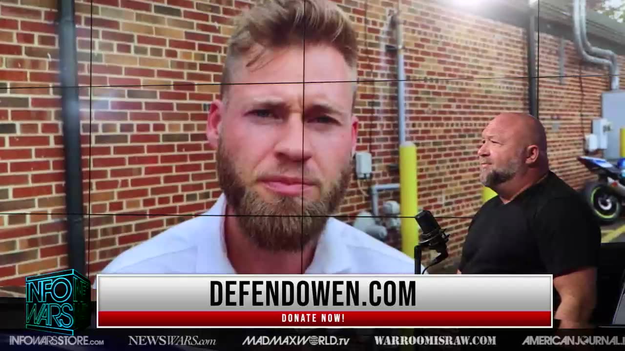 BREAKING💥EXCLUSIVE💥Political⛓️Prisoner⛓️Owen Shroyer💥Gives🔥Exclusive🔥Interview👀After👨‍⚖️Sentencing⚖️For🤬Free📣Speech💥🔥🤬