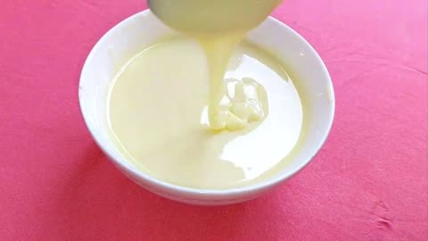 condensed milk in just two minutes