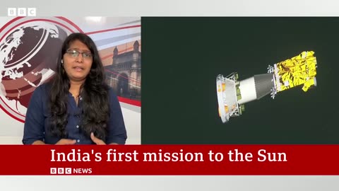 India launches its first mission to the Sun | BBC NEWS