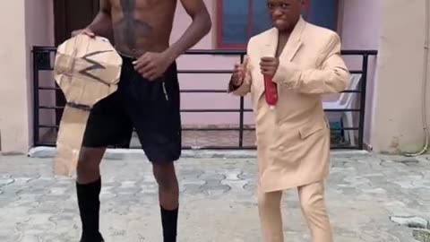 Brock Lesnar as an African kid