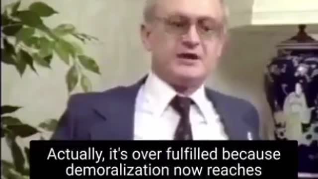 Ideological Subversion by Yuri Bezmenov, 1984