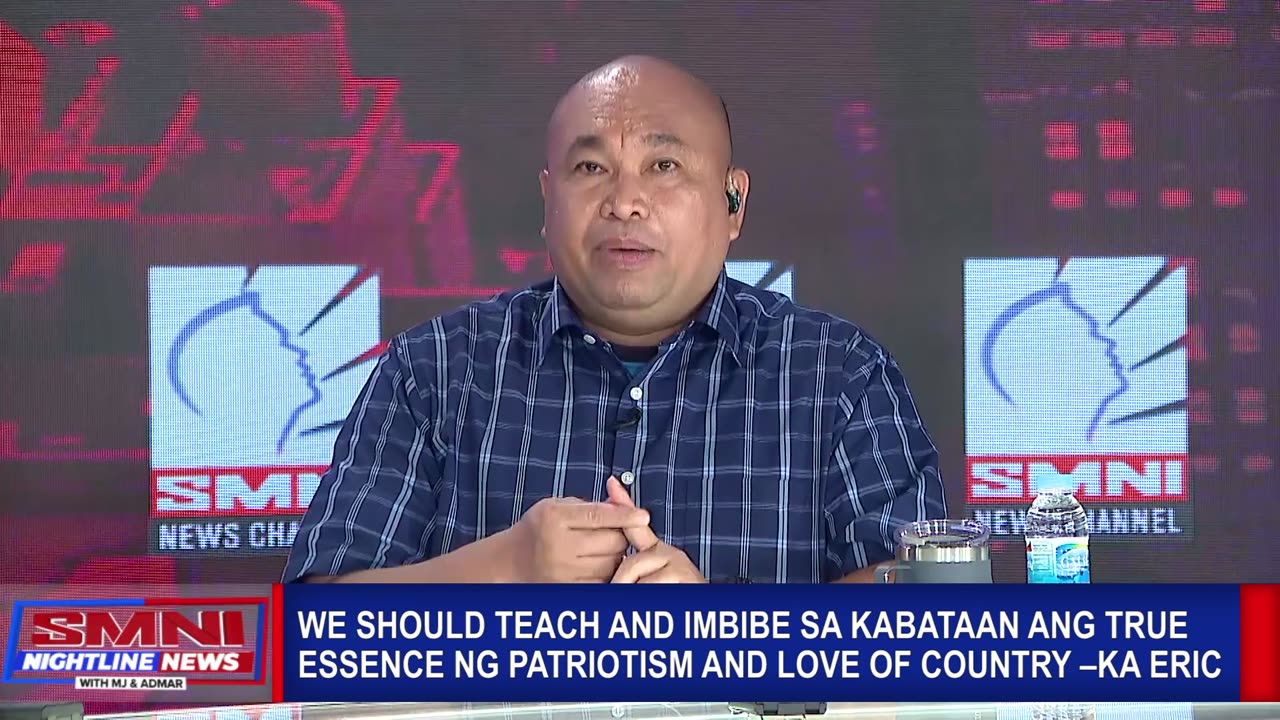 We should teach and imbibe sa kabataan ang true essence ng patriotism and love of the country