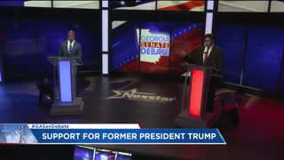 Herschel Walker supports his friend Donald Trump