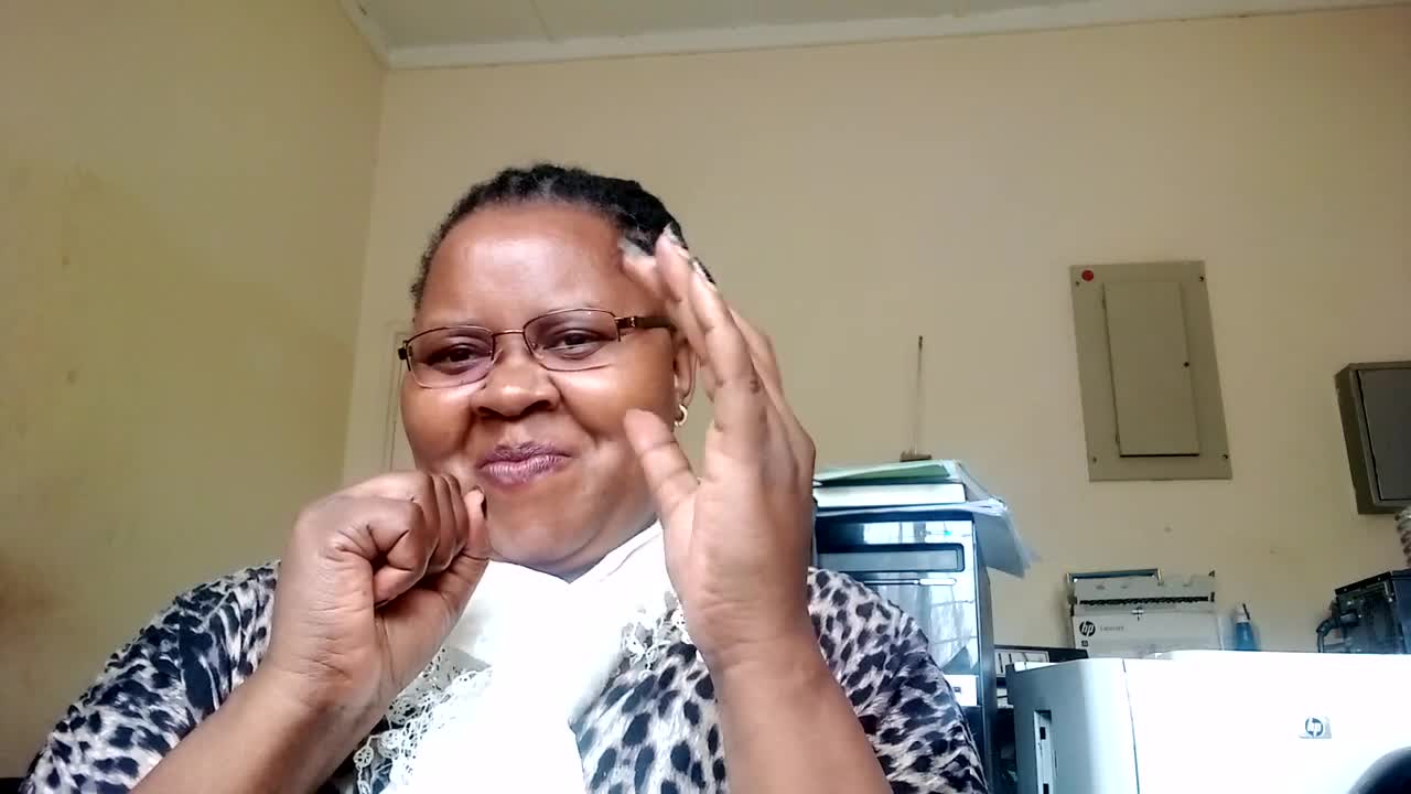 Simple hands and fingers exercise while in the office