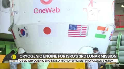 Cryogenic engine for ISRO's third lunar mission