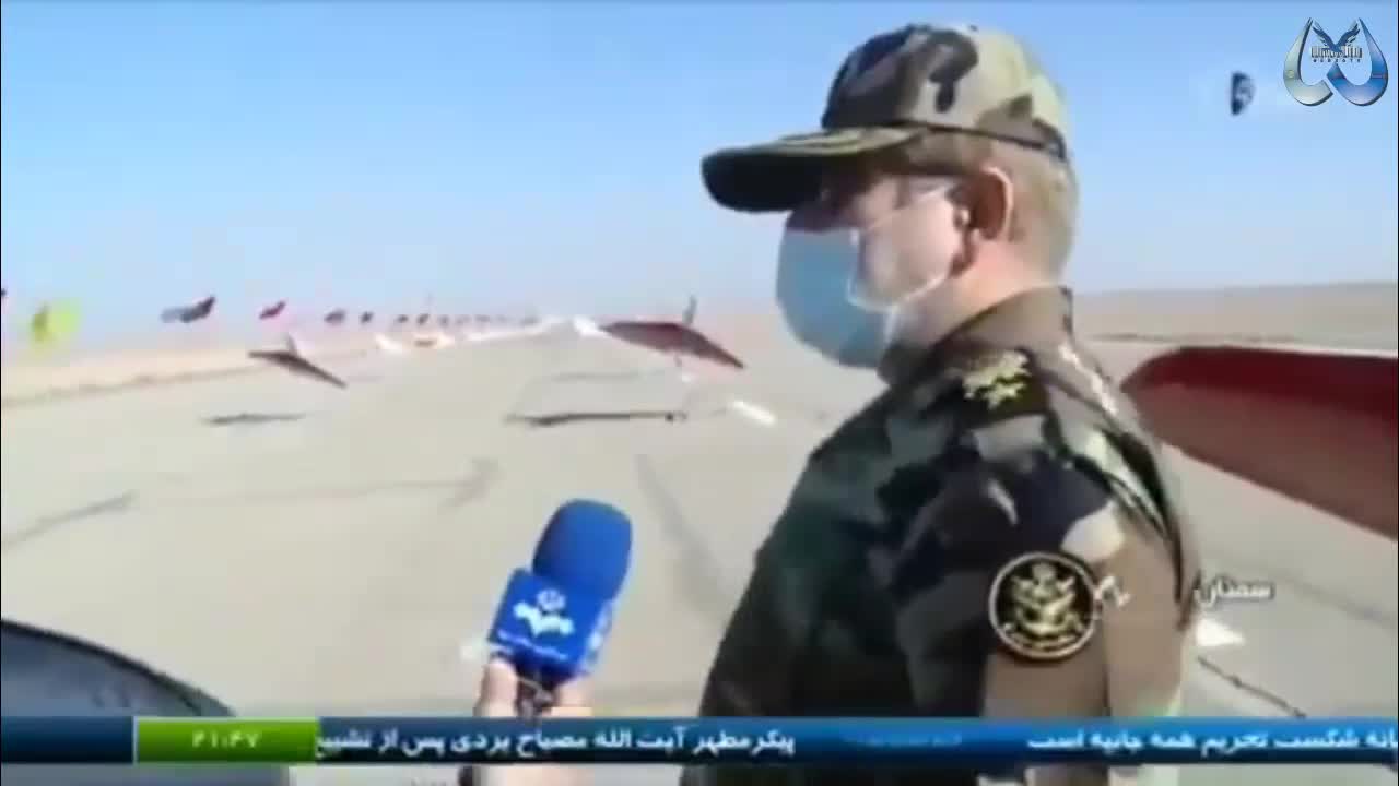 Brief report on Iranian TV on Jan4th with a glimpse at drones