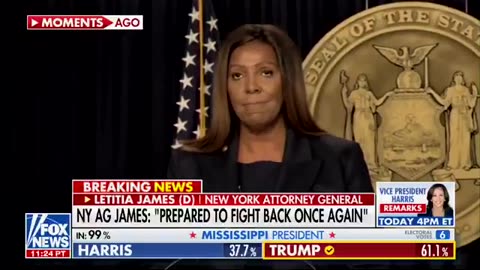 New York AG Letitia James to Continue Pursuing Trump