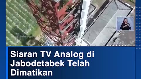 Analog TV broadcast released has been shut down