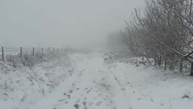 Winter Hike Werneth Low - Idle Hill Dece 2020