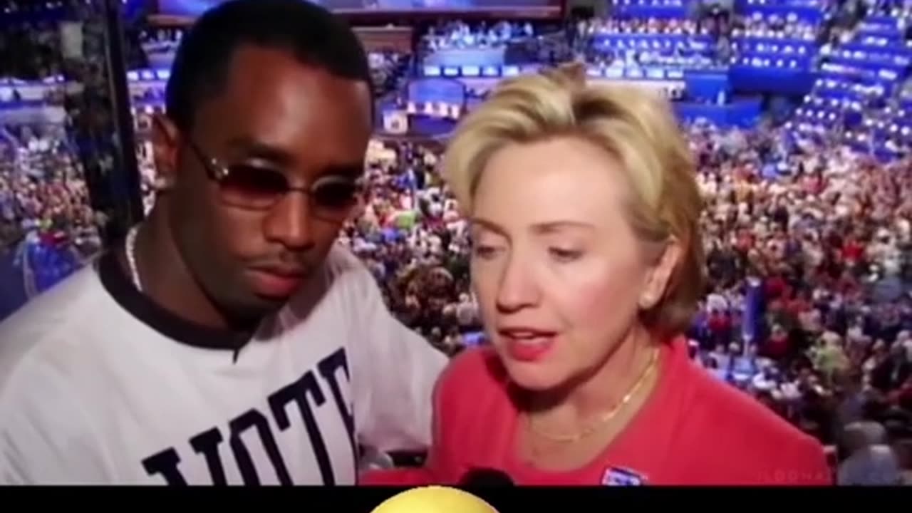 Puff Daddy aka Diddy with Killary Clinton