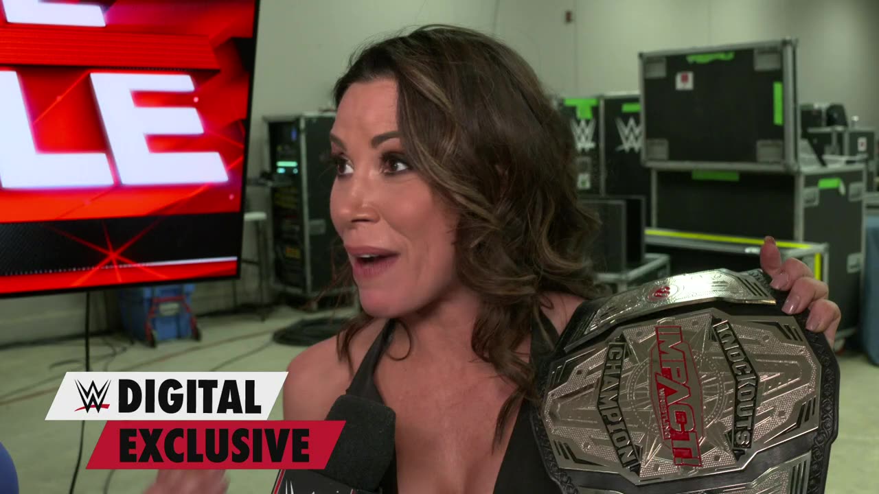 Mickie James reflects on historic Royal Rumble appearance- WWE Digital Exclusive, Jan. 29, 2022.ts