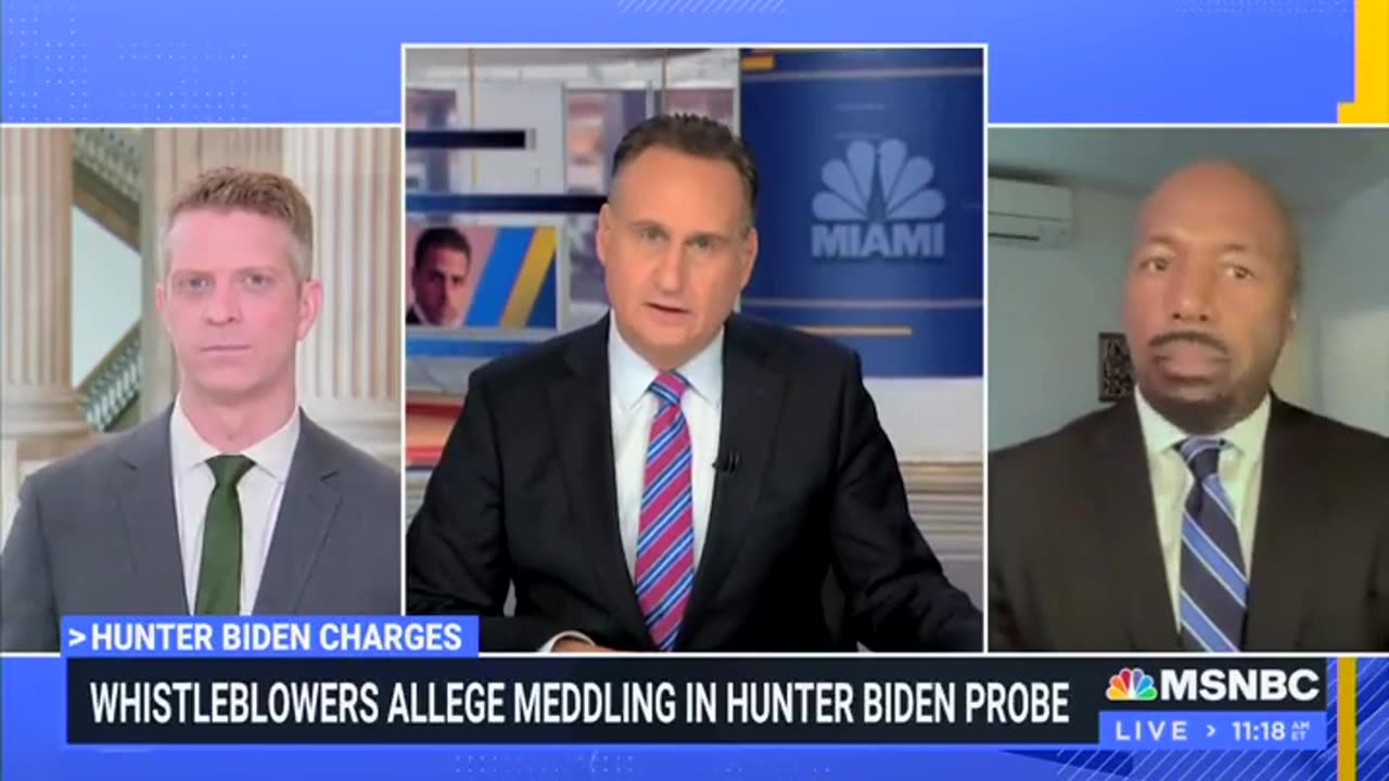 ABSURD: MSNBC Claims The DOJ Is Treating Hunter Biden Worse Because His Father Is The President