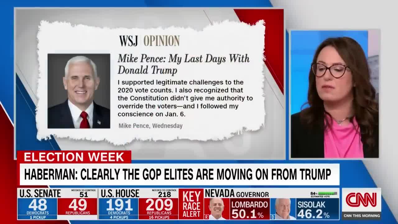 Haberman reveals Trump's private reaction to election