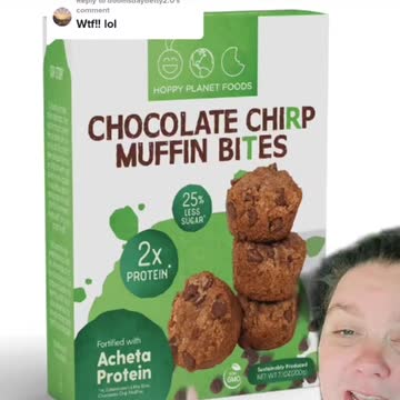 Cricket Food- Chocolate Chirp muffins