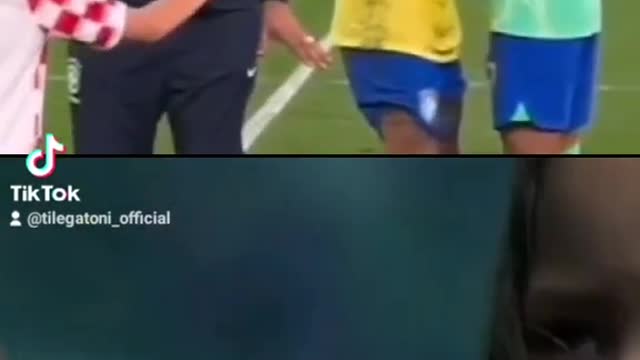 Neymar cries after losing Mundial _ EMOTIONAL moment in Mundial 2022 at the end of Brazil - Croatia