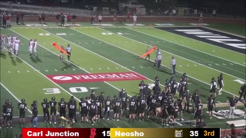 Carl Junction vs Neosho First down