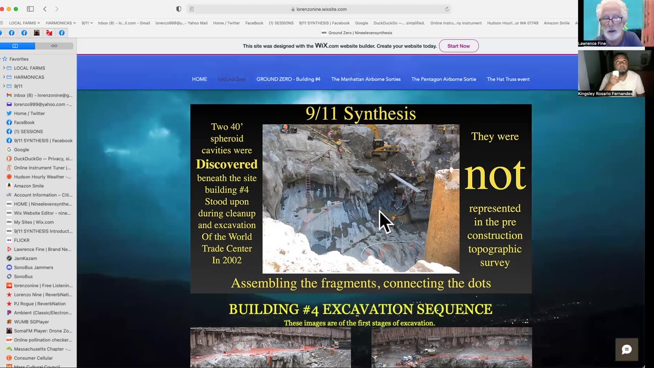 9/11 Synthesis ZOOM With Kingsley Rosario Fernandes - 5/22/22