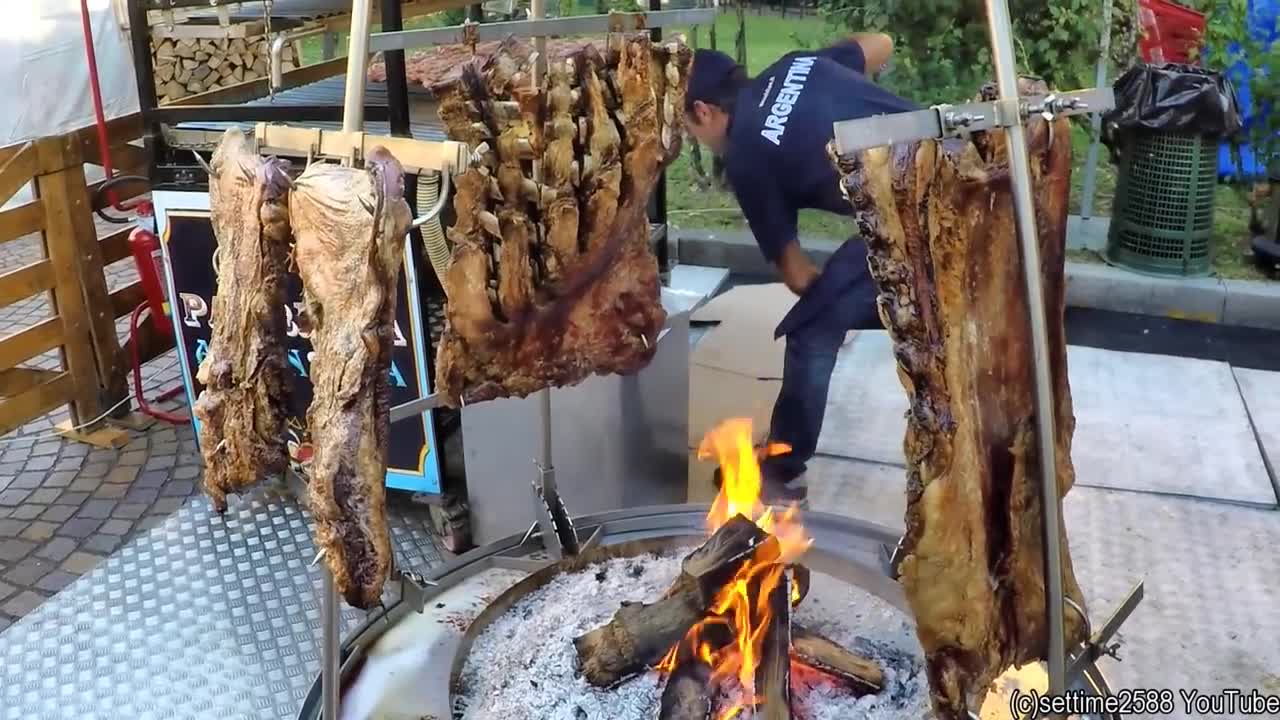 Parrillada and Asado. Argentina Street Food