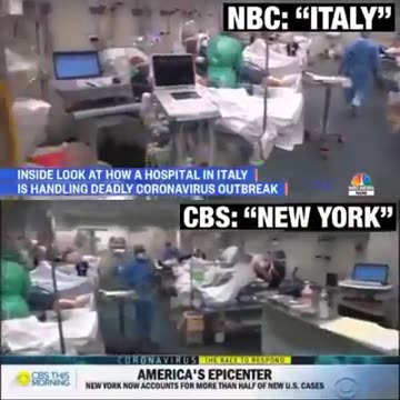 Corona Berichterstattung 2020 Italien New York