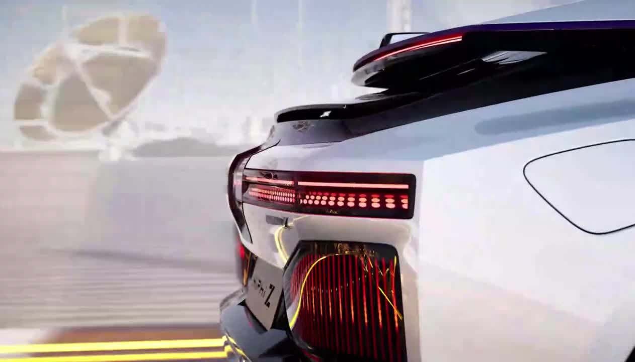 Not an illusion. #HiPhi brings the all-electric Digital GT - HiPhi Z