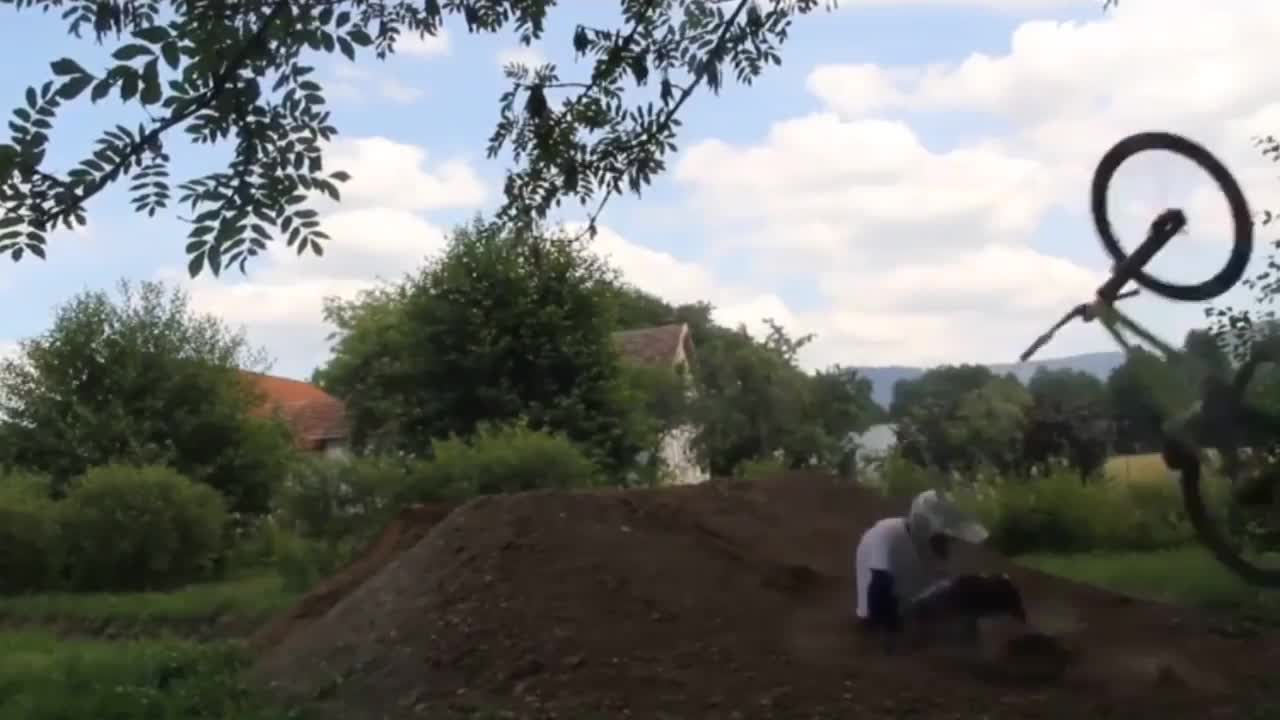 Guy Landed Hard On His Back Attempting A Mtb Front Flip