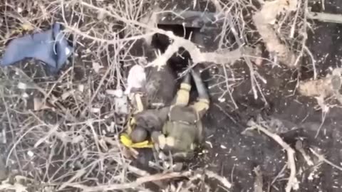 Russian Takes a Grenade to the Head