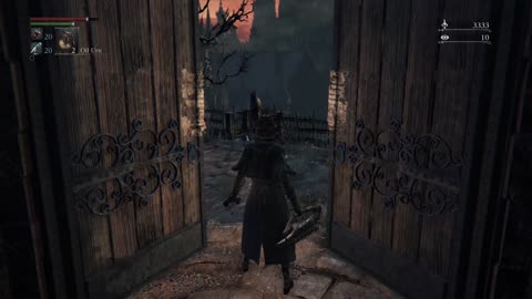 Bloodborne Military Veteran Walkthrough #2 Killing Blood Starved Beast (No Commentary)