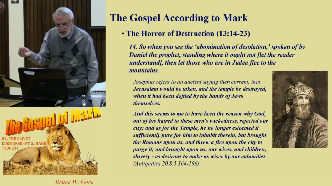 51. The Olivet Discourse (part 2: Mark 13:9-23)