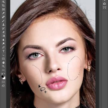 Easy way to add makeup in Photoshop