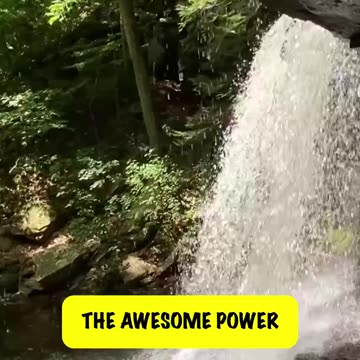 HAVE YOU FELT THE POWER AND BEAUTY OF A WATERFALL? #explore